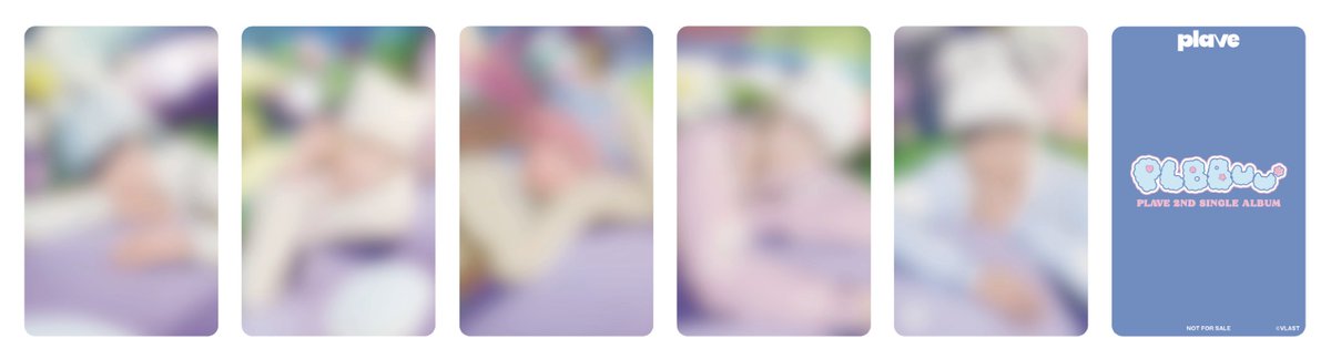 PLAVE】 12/10発売 2nd Single Album 'PLBBUU' 特典フォトカードの絵柄