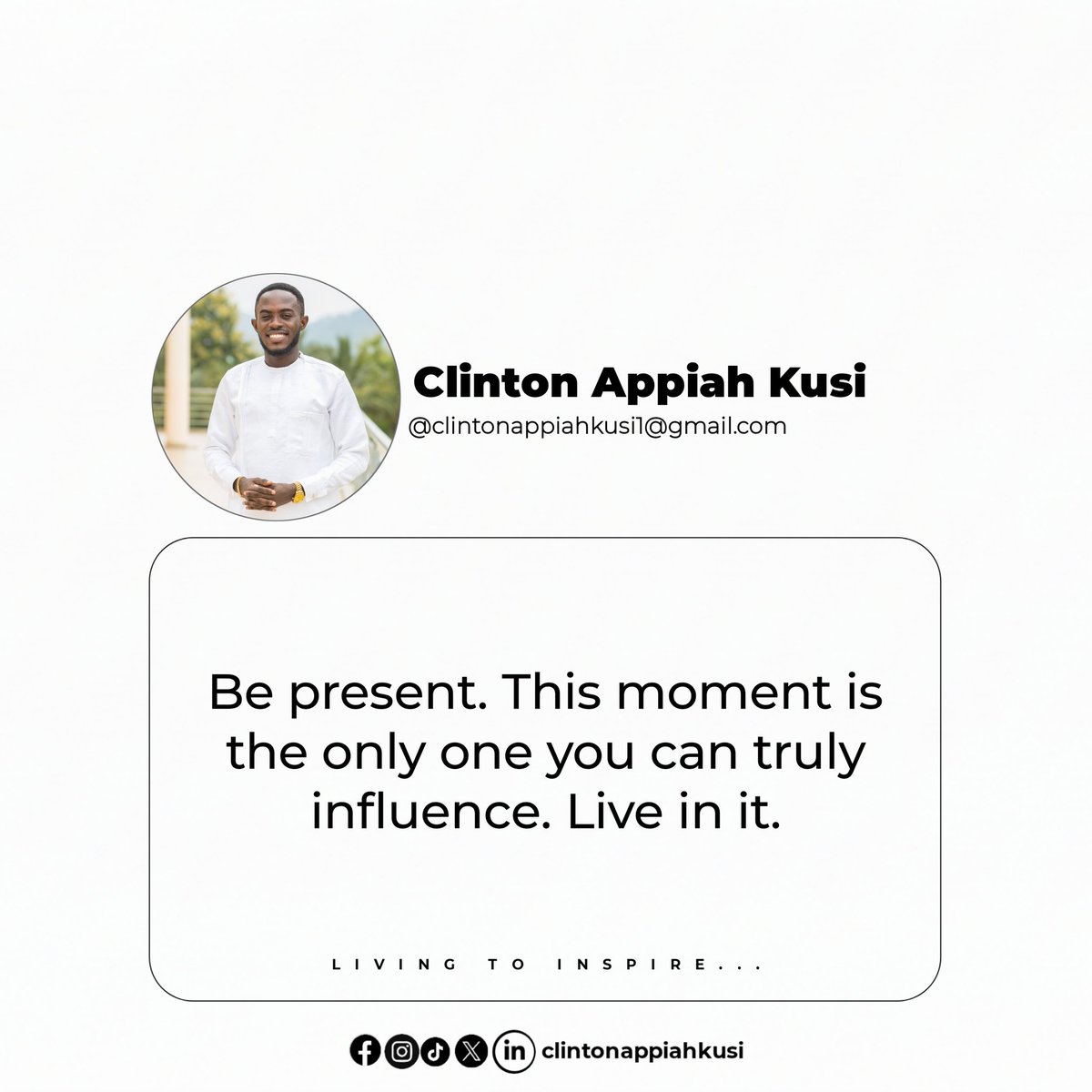 Clinton Appiah Kusi tweet media