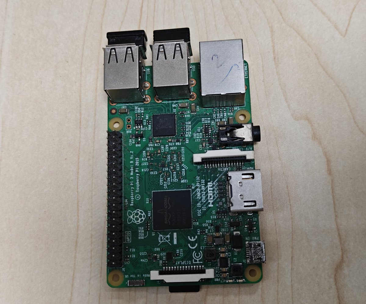 pran_vi24's tweet photo. Found this Raspberry Pi Model B while cleaning the drawer brought in 2016. Hope it still works! 🤞 https://t.co/EFxcVomNdT