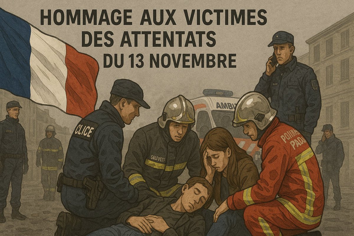 Il y a 10 ans, le terrorisme islamiste frappait au cœur de notre pays ! La France vivait l'horreur des attentats du 13 novembre.
Âgé de 14 ans à l'époque, je fais partie de cette génération qui a grandi avec ces horreurs ! Et ce jour-là, une vocation est née, celle de servir 🇫🇷