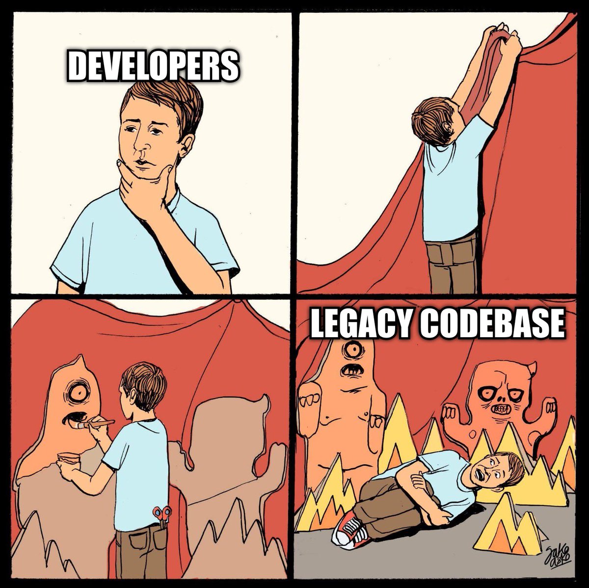 We create our own legacy codebase 🤷🏻‍♂️