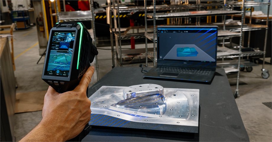 Creaform lanza su escáner láser 3D HandySCAN 3D Serie EVO mundoplast.com/creaform-handy…