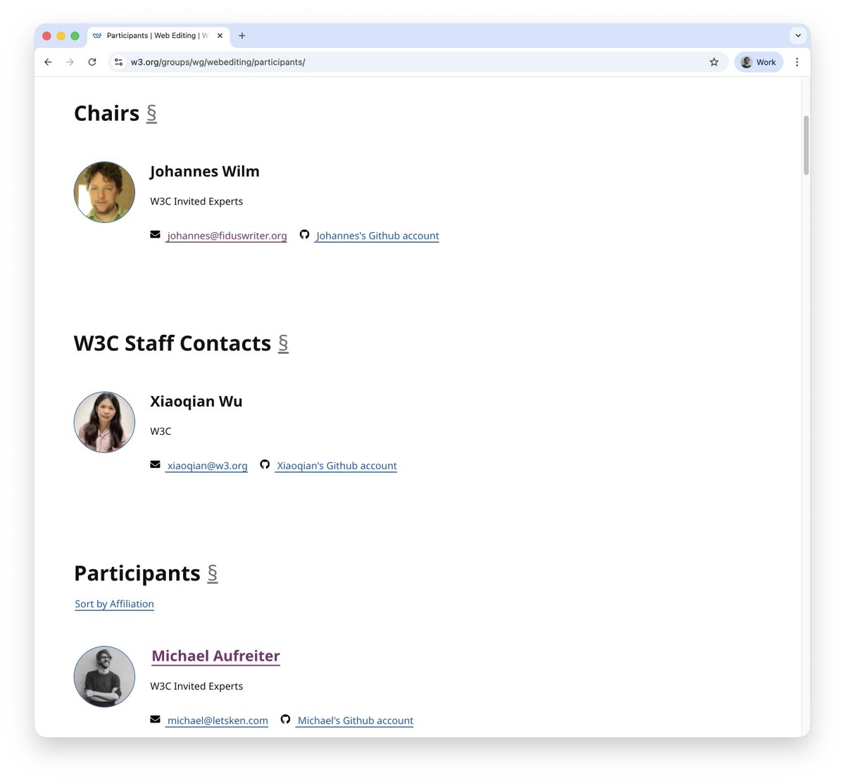 _mql's tweet image. Now part of the W3C Web Editing Working Group.

Gave a presentation on &quot;What is stopping developers from creating editors based only on input events?&quot; at todays TPAC Meeting in Japan.

Web-editing ftw! :)