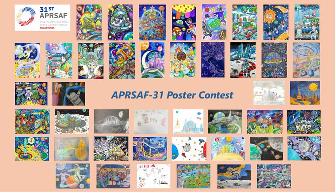 spaceedu_info's tweet image. #APRSAF31 #SE4AWG
Co-hosted by @spaceedu_info &amp;amp; @PhilSpaceAgency🇵🇭, the #PosterContest for children aged 6–12 has launched!
Imaginative artworks on #LunarCity are now displayed online.
Please vote for your favorite!🗳
Deadline: 5pm, Nov 17 (JST)
aprsaf.org/annual_meeting…