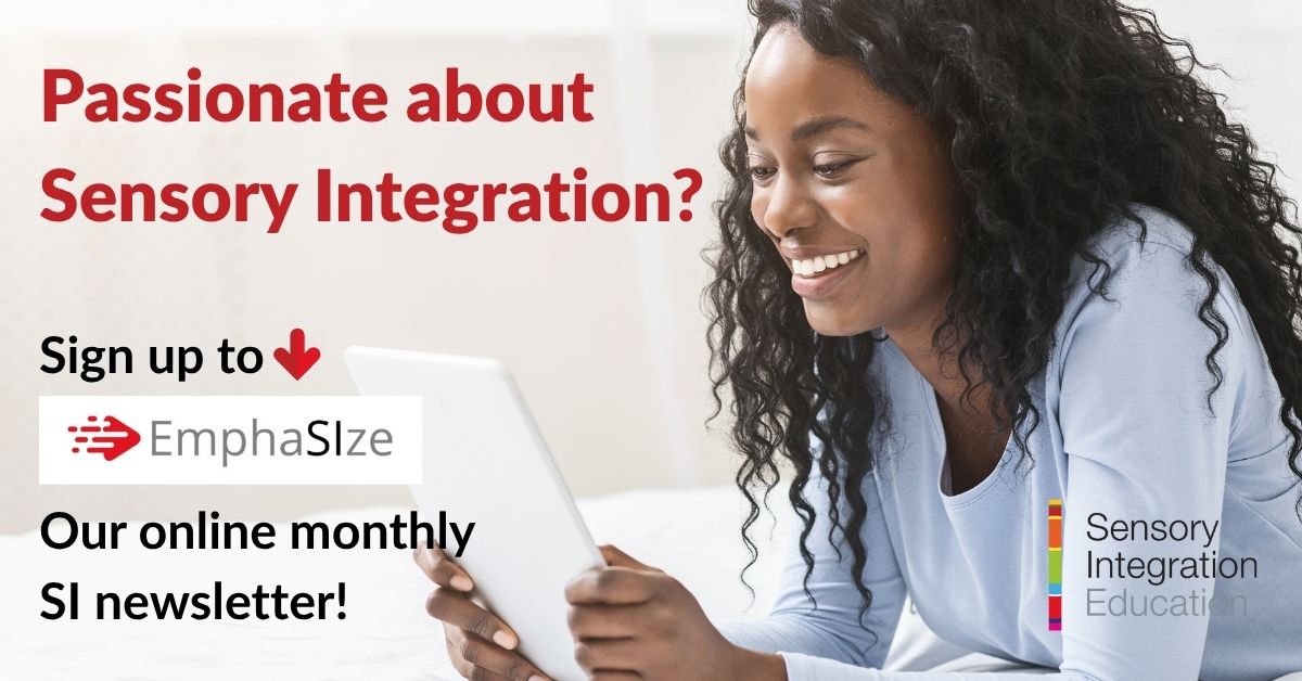 SINetwork's tweet image. 🌟 If you&apos;re passionate about all things sensory, stay inspired, informed and up-to-date with EmphaSIze — our monthly online newsletter designed for anyone interested in #SensoryIntegration!

Sign up to receive your FREE copy below  👇