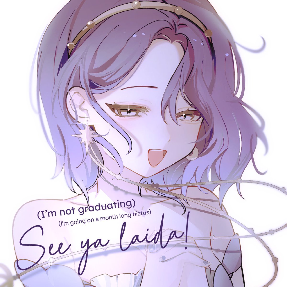 ✨ HIATUS NOTICE ✨

I'll be going on a month long streaming/content hiatus for vacation! I'll still be active on Twitter and in my Discord server from time to time (travel pics??)

I'll be back soon! See ya laida~