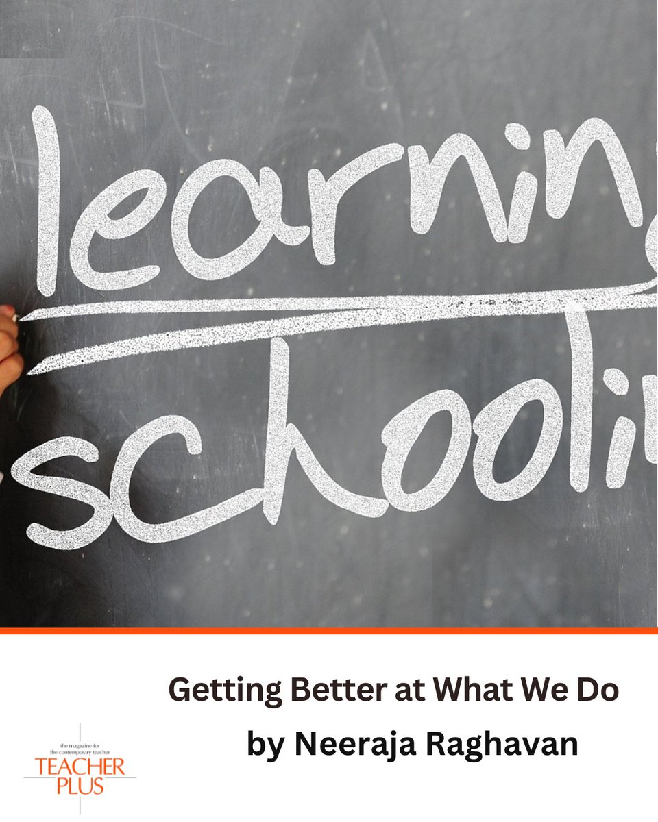 TPlus_tweets's tweet image. Neeraja Raghavan reflects on the timeless question of how teachers can keep getting better, and finds her answer in Lesson Study, a process where teachers observe, reflect, and grow together through mutual feedback.

Read here: teacherplus.org/2025/2025/nove…

#TeacherPlus #LessonStudy