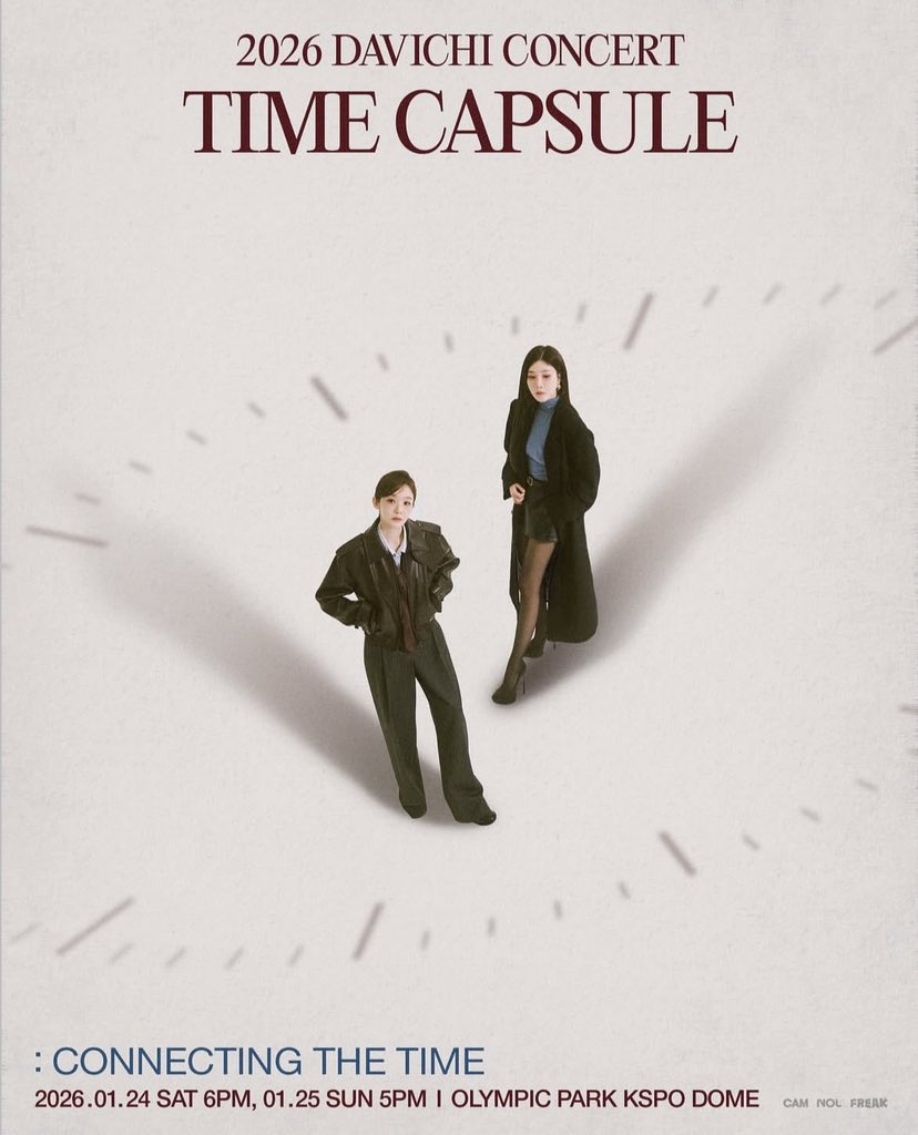 드뎌 콘서트 공지 떳다아…💗💗

2026.01.24 (토) 6PM / 2026.01.25 (일) 5PM
📍OLYMPIC PARK KSPO DOME