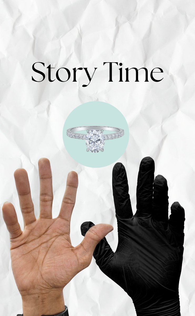 HighCustomJewe's tweet image. Gloves on for a reason 🧤💎 Bare hands dull the shine—clean handling keeps every diamond sparkling ✨”

#DiamondCare #JewelryTips #HighCustomJewellers