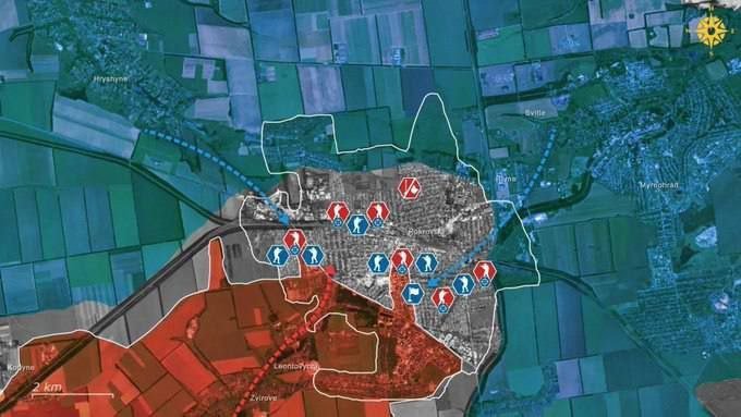 ‼️‼️🇺🇦🇷🇺 ULTIMA ORA - Le unità ucraine hanno fatto irruzione nel centro di Pokrovsk. Hanno cacciato i russi dal municipio e hanno nuovamente issato la bandiera nazionale nella piazza centrale. In precedenza, Mosca aveva affermato che Pokrovsk era quasi interamente sotto il