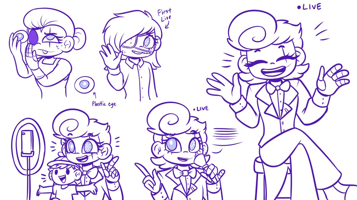 Recovery Influencer Harvey AU Doodles

This AU is one of my favourites so I decided to do a doodle of what this AU does! And yes I included his son Toby!

#harveyharvington #bloodmoney #bloodmoneygame