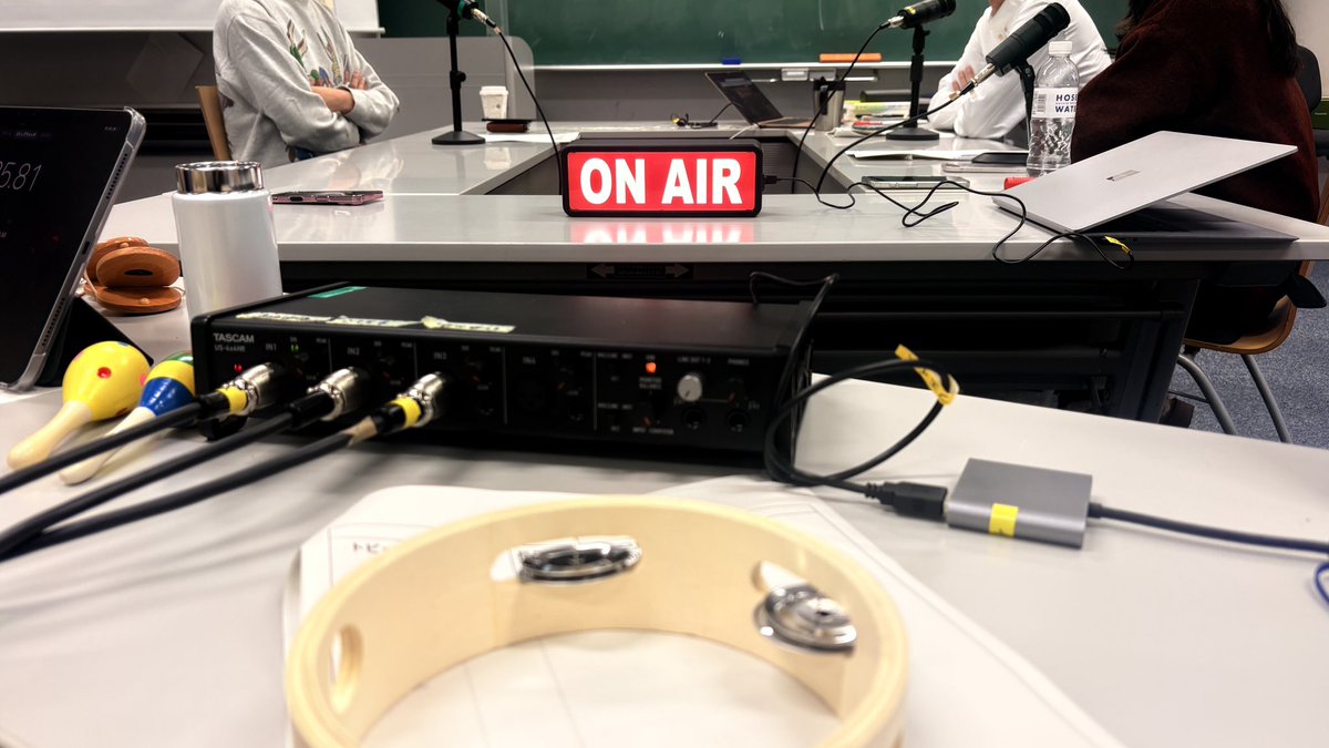 iamsho2002's tweet image. 『鼎談するカフェゼミラジオ』
ゲスト：株式会社nekonote 黛純太さん

ただいま収録中です！ #melc2025