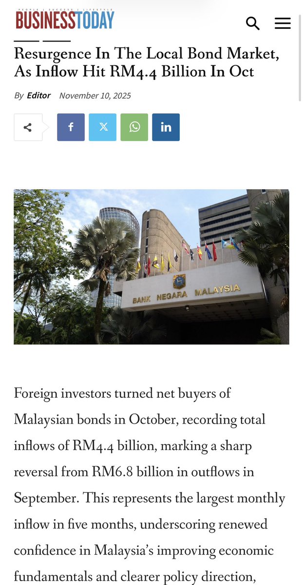 THE TALE OF TWO CURRENCIES

Ramai tau Ringgit naik berbanding Rupiah, sekarang MYR/IDR lebih 4,000. 

Tapi ramai taktau kenapa Rupiah jatuh teruk dan Ringgit naik lebih 11.6% tahun ni berbanding Rupiah. 

Tahun ni pelabur asing lari daripada pasaran bon Indonesia sampai aliran