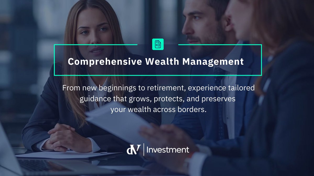 🌍 Wealth management is more than investing — it’s a holistic strategy to grow, protect, and transfer your wealth across borders.

Discover how a dedicated wealth manager can guide your global financial journey:
👉 bit.ly/3LAsqRK

#WealthManagement #devereinvestment