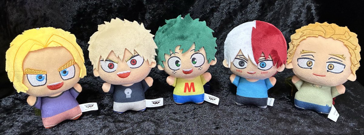 僕のヒーローアカデミア ナムコ アクリルプレート ちびぐるみ 幼少期