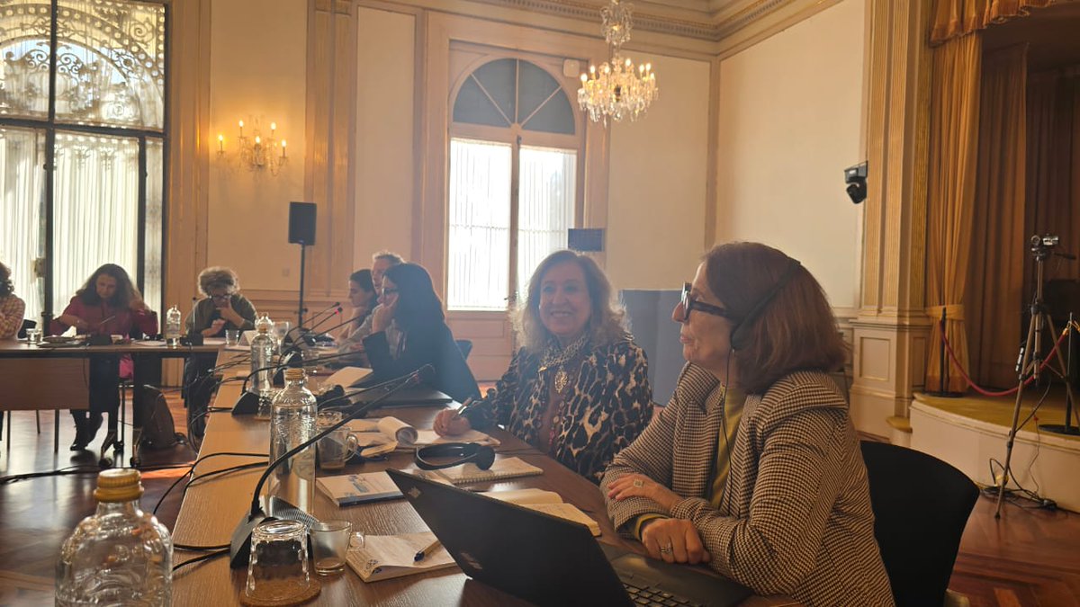 Very needed debate on ♀️and finantial and social inclusion in the #Mediterranean with the  raport FFEM "Femmes en Mediterranee. Entre resistances et strategies de pouvoir" <a href="/UfMSecretariat/">Union for the Mediterranean</a> <a href="/MariangelsRoque/">Maria-Àngels Roque</a> <a href="/CAWTAR_ONG/">CAWTAR</a> <a href="/aidatraidi/">Aida Traidi</a> 🔝🔝🔝