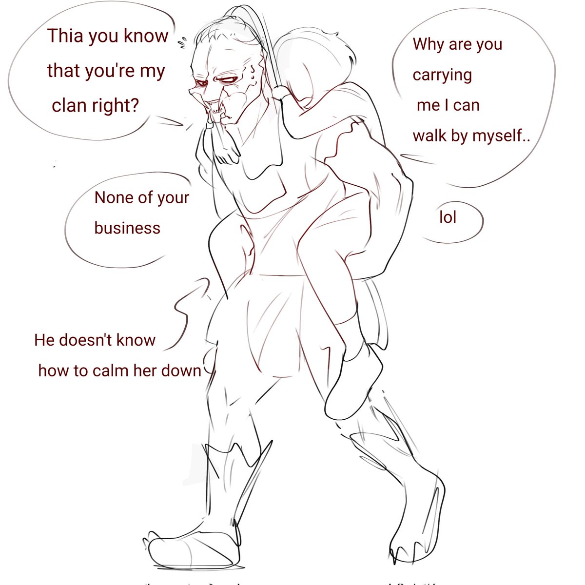 MeoMeo137145's tweet image. I kinda have this headcanon that Thia’s actually pretty insecure about her whole existence as a robot with feelings but she hides it really well behind a smile
#PredatorBadlands #yautja #predators #thia #dek #thiadek