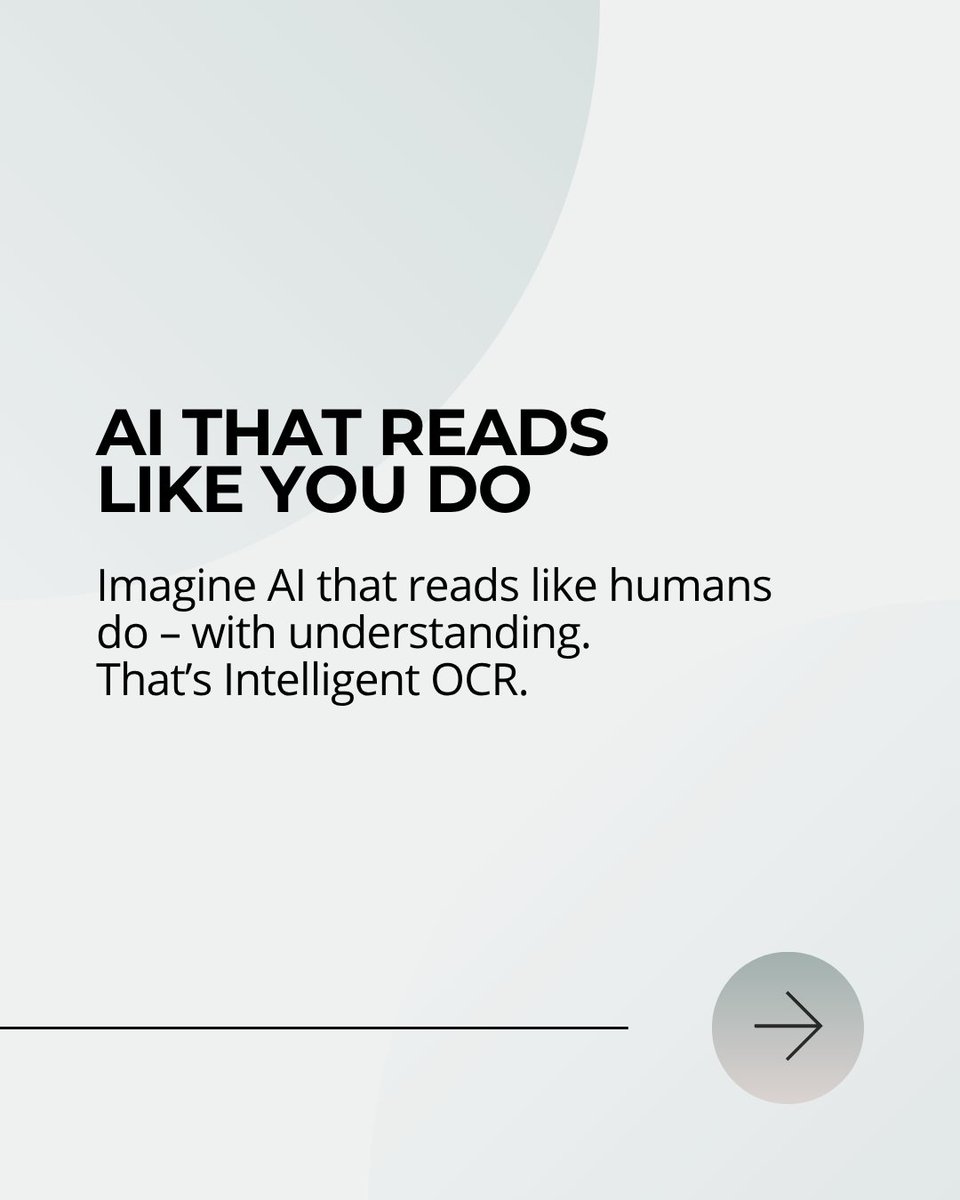 deepknitai's tweet image. DeepKnit AI’s Intelligent OCR goes beyond automation - it reads like a human and understands context to classify and categorize data with precision.

Work smarter. Stay focused. Explore Intelligent OCR.

#IntelligentOCR #DocumentAutomation #AIDataExtraction #SmartProcessing