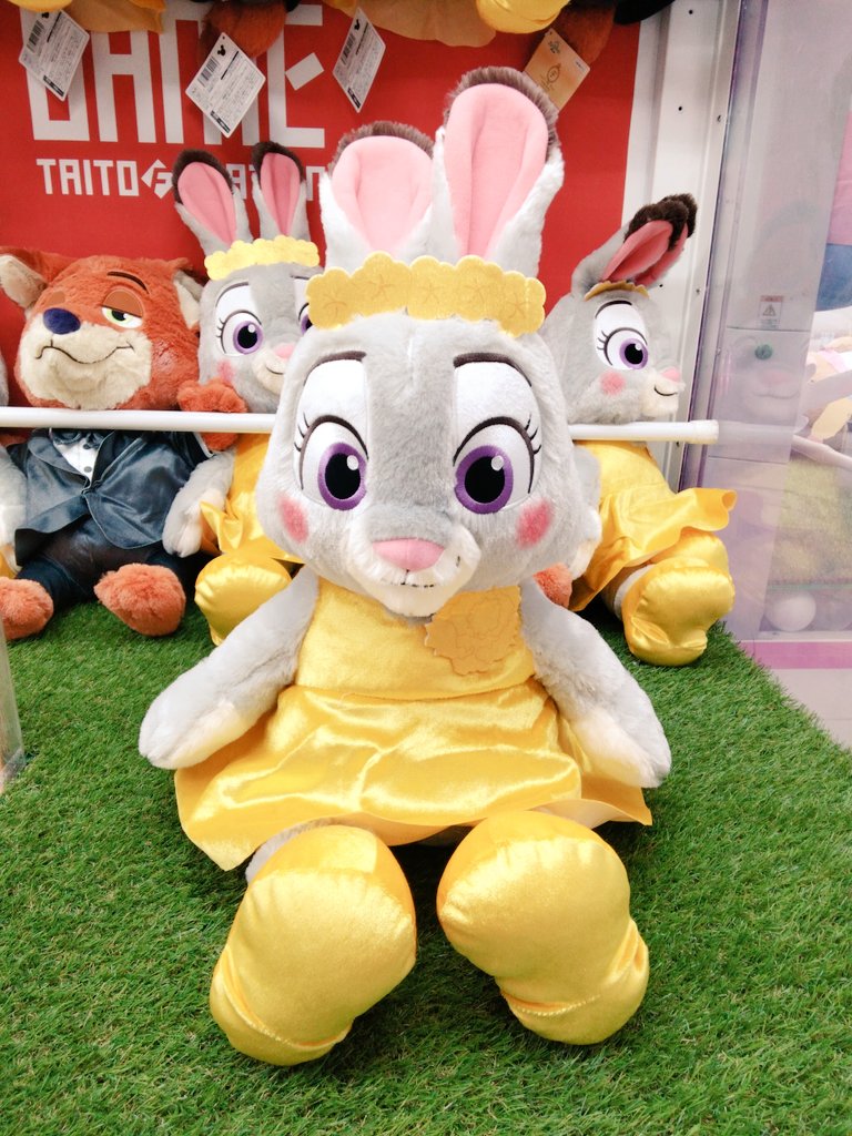 プライズ】本日新入荷！ 『 #ズートピア2 #FukuFuku #V-BIG ぬいぐるみ