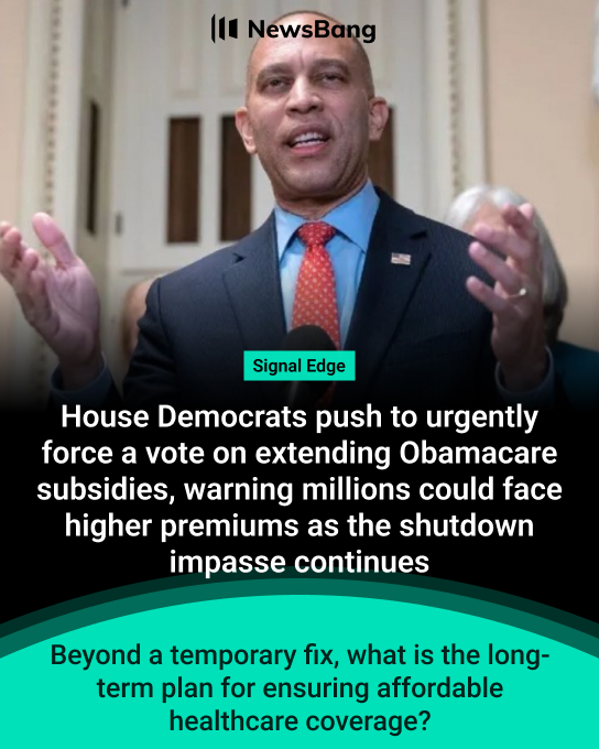 Beyond a temporary fix, what is the long-term plan for ensuring affordable healthcare coverage?

Our prediction: Congress won’t let Obamacare subsidies lapse.

Expect a multi-year extension with tighter cost controls and drug-price reforms — a quiet move to keep coverage stable