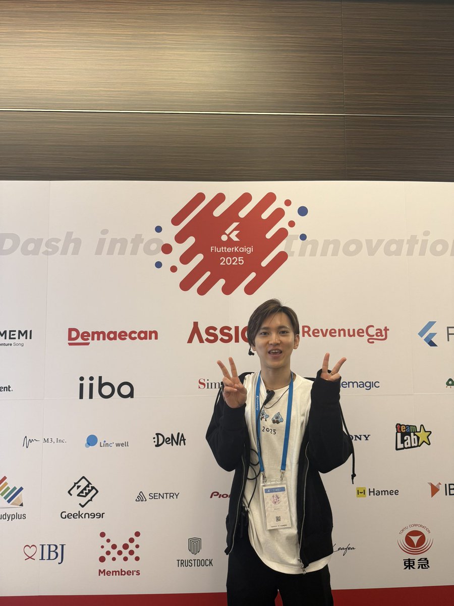 tatsutakein's tweet image. 受付やってました〜 #FlutterKaigi