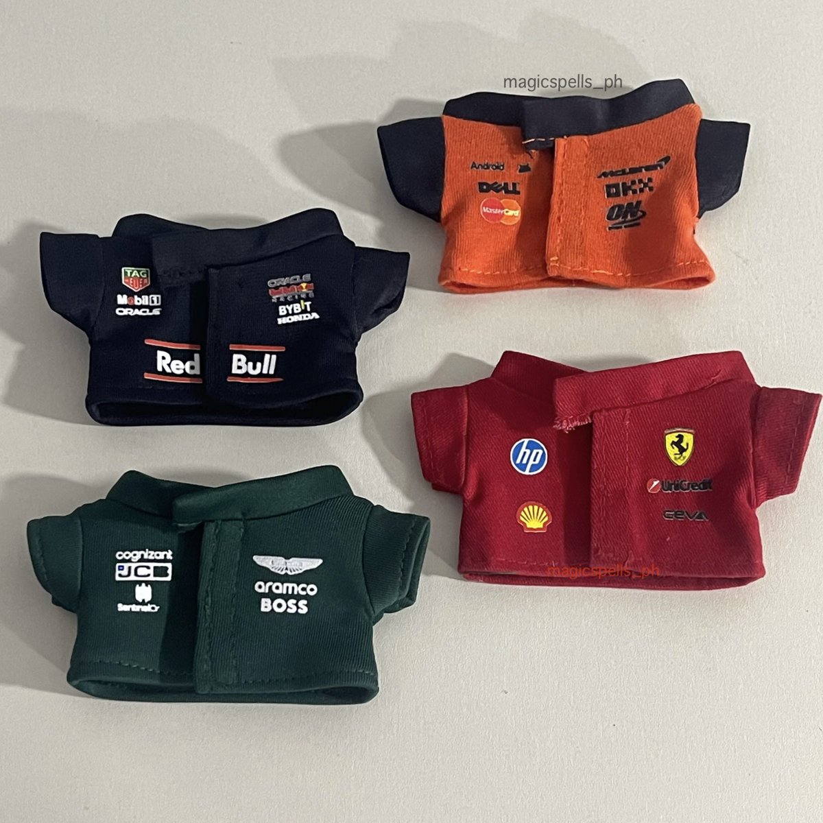 magicspells_ph's tweet image. ▀▄▀▄▀▄▀▄▀▄▀▄▀▄▀▄▀▄▀▄
𝐅𝐨𝐫𝐦𝐮𝐥𝐚 𝐎𝐧𝐞 𝐃𝐨𝐥𝐥 𝐂𝐥𝐨𝐭𝐡𝐞𝐬

 𖦏 10cm/20cm/40cm/Big Flat Cushion
 𖦏 ₱ 130 - 400
 𖦏 local and overseas shipping 
 𖦏 redbull, ferrari, mclaren, aston martin
 𖦏 GOMS pls dm

reply mine + orders or order here:
🏁…