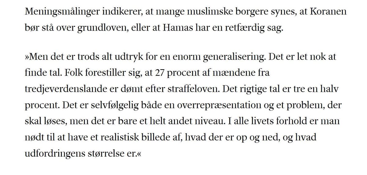 <a href="/ChristinaEgelun/">Christina Egelund</a> Det forklarer jo helt sikkert den småborgerlige bornerte holdning, der gav os koranloven, der er et vederstyggeligt antiliberalt stykke makværk opfundet af Lars Løkke Rasmussen.

Derudover var der vel ingen grund til at lyve om kriminalstatistikkerne i interviewet? 

Lars Løkke