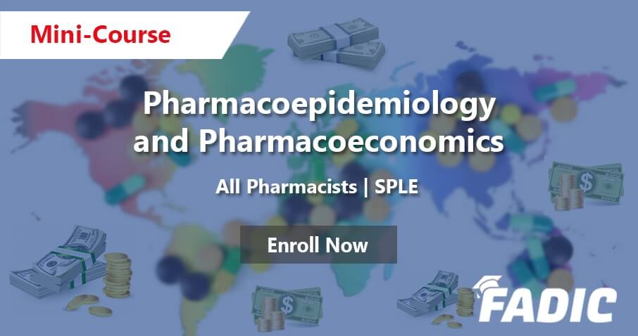 🪙💰 يبدأ اليوم كورس مميز جدًا من #فادك في اقتصاديات الدواء!

📚 Pharmacoeconomics and Pharmacoepidemiology Course

💵💵 تعرف على أهم مفاهيم اقتصاديات الدواء وعلم الوبائيات الدوائي، بما في ذلك:

🔺 Cost-Minimization
🔺 Cost-Benefit Analysis
🔺 Cost-Utility Analysis
🔺