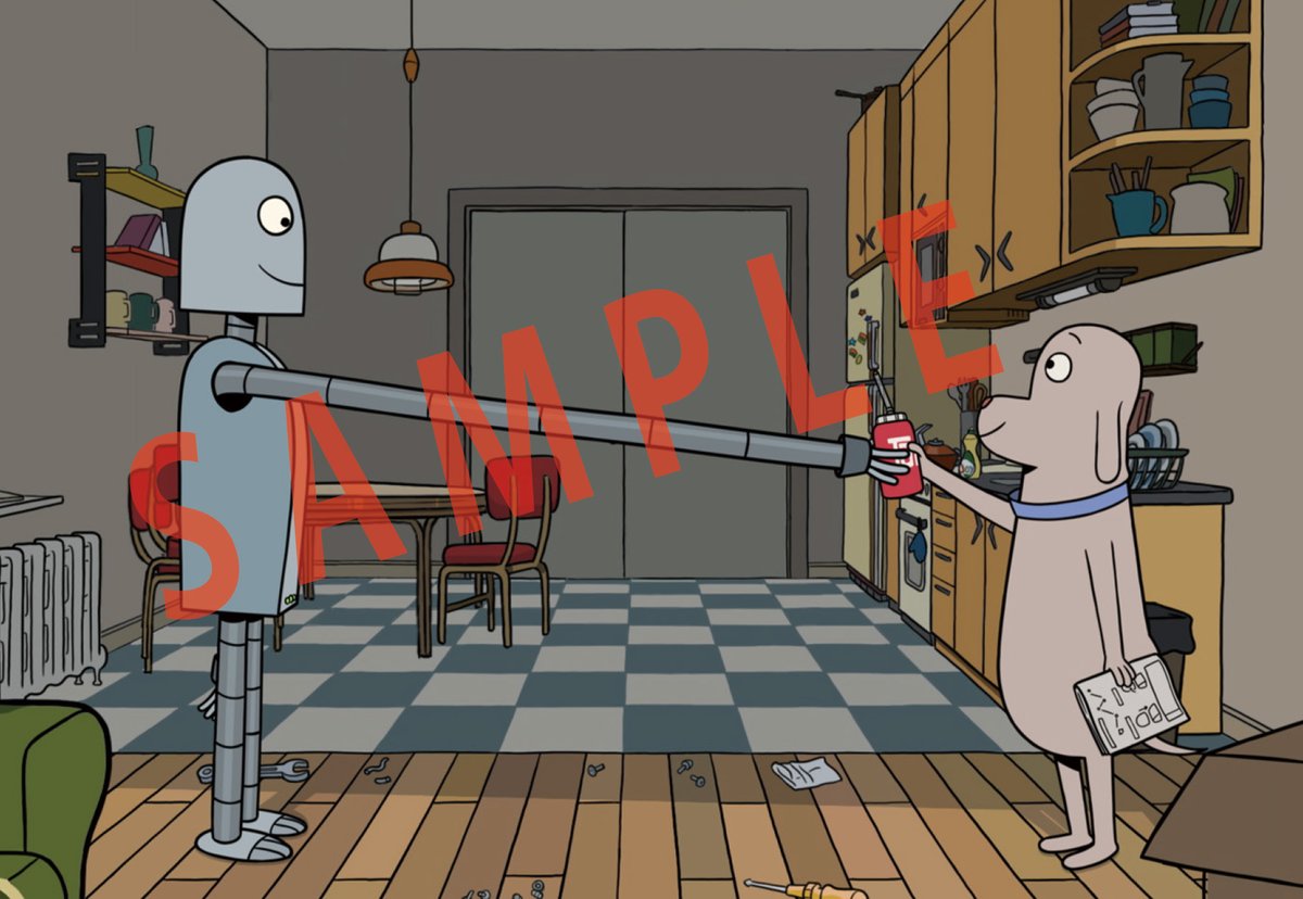 musashinokan123's tweet image. 『＃ロボット・ドリームズ』【公開１周年記念上映】
＼上映延長決定🎉／

上映延長に伴い、11/14(金)以降は入場者先着にて、「“ふたりの出逢い”ポストカード」をプレゼント🎁
この貴重な機会に、是非お越しくださいませ💁
shinjuku.musashino-k.jp/news/50052/