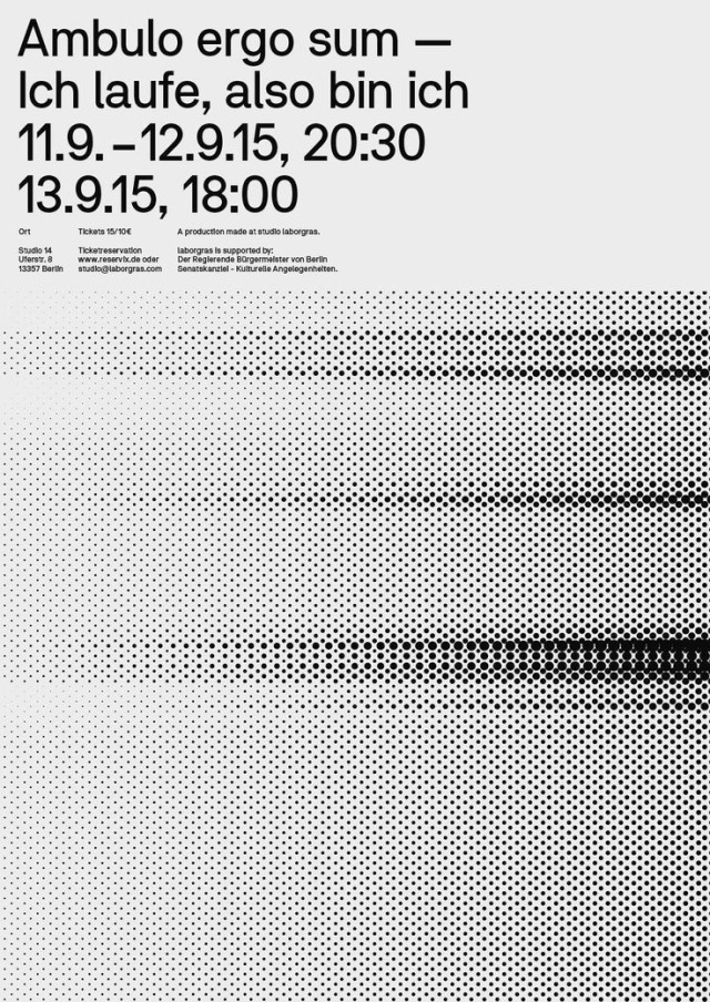 dsgnprctc's tweet image. SearchSystem™: Neubau (NB) / Laborgras / Ambulo Ergo Sum / Poster / 2015  [ift.tt/cUR9aIi]