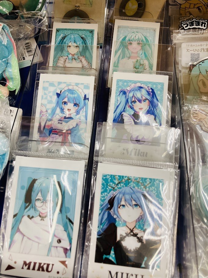 グッズ入荷情報】 『初音ミク』 ・チェキプリント/各種 入荷イカーー