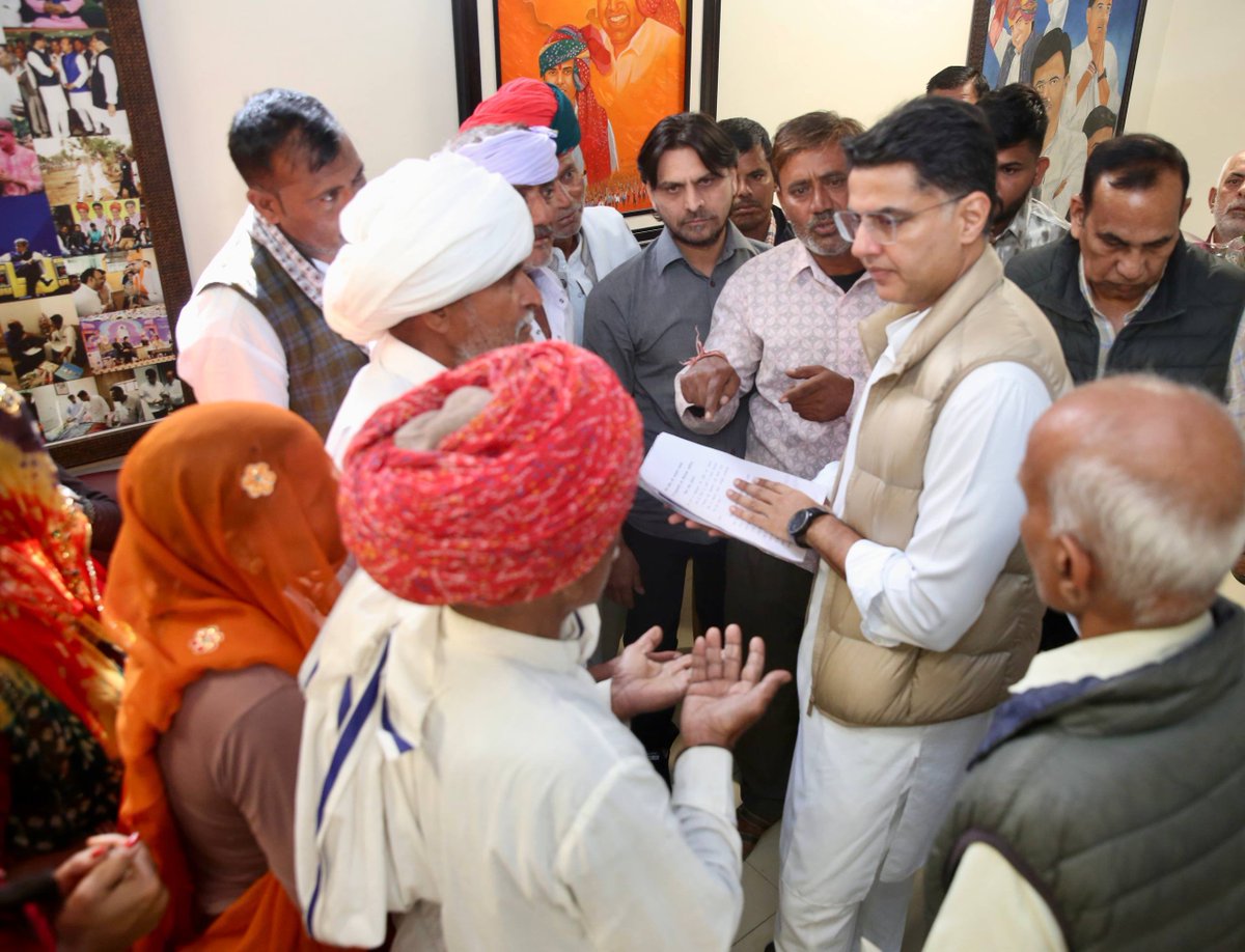 SachinPilot's tweet image. आज सुबह की मुलाकातें…
📍जयपुर