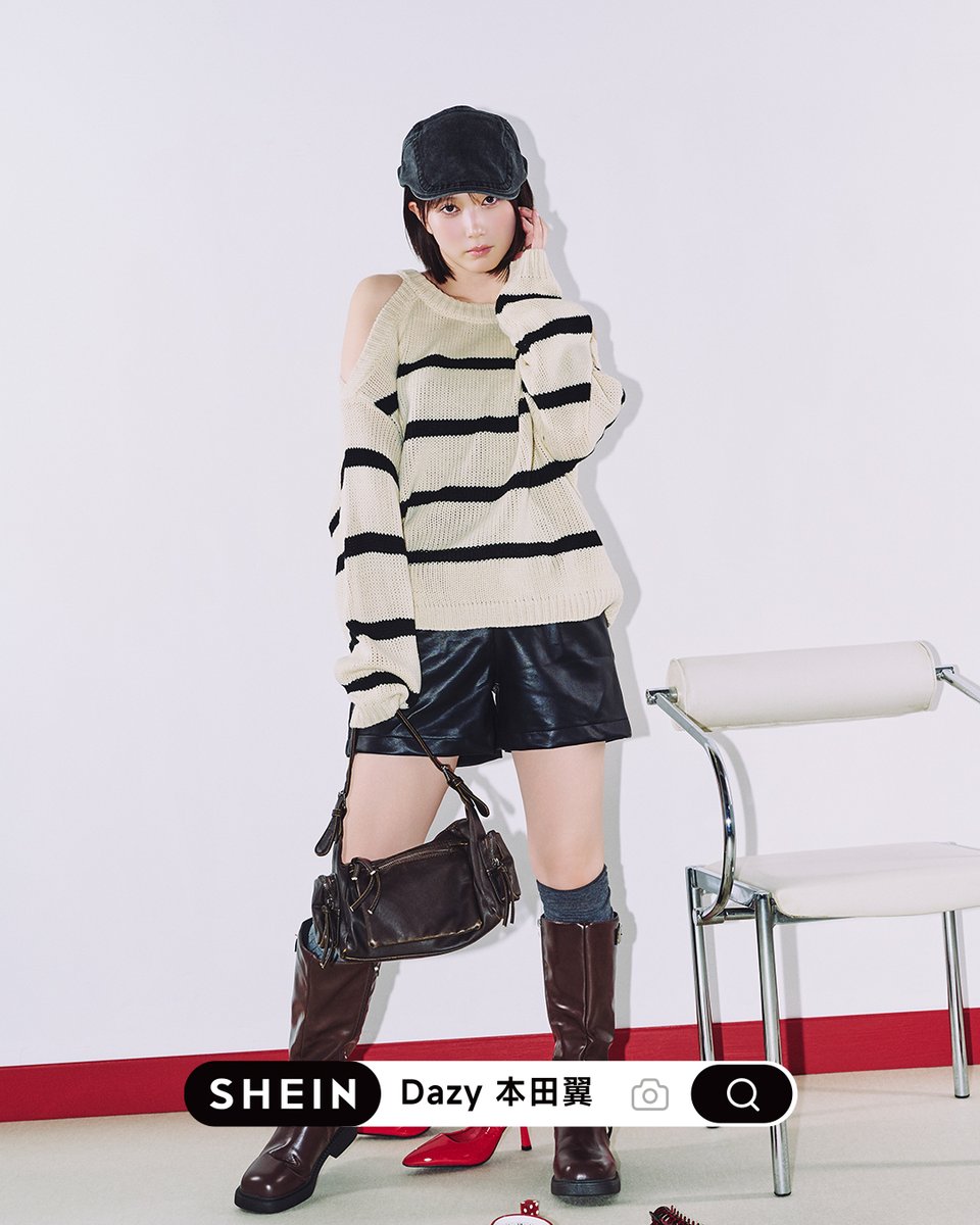 SHEINx本田翼 Trend Shop Collabration Catalog Ver1. 「Dazy」LOOK2