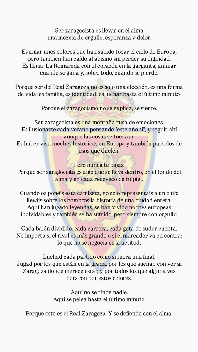 Ser zaragocista es... 💙