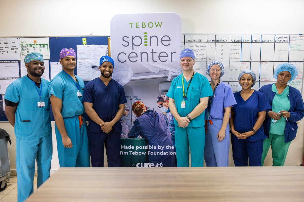 CUREethiopia's tweet photo. @CUREethiopia hosted visiting surgeon Dr. Victoria, who returned to perform spine surgeries on children with scoliosis
Joining her were Orthofix representatives Schrynel and Thabo, who supported our team in using the 7D Navigation System — the first of its kind in Ethiopia! https://t.co/PtPdrkHjVq