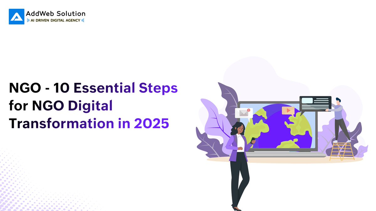 AddWebSolution's tweet image. 10 game-changing steps every NGO needs in 2025 to go digital, stay relevant, and scale impact. 🚀

Read More: addwebsolution.com/blog/digital-t…

#NGO #DigitalTransformation #NGOInnovation #TechForGood #NonprofitGrowth #Impact2025 #DigitalFuture #SocialImpact #NGOStrategy #TechEnabledNGO