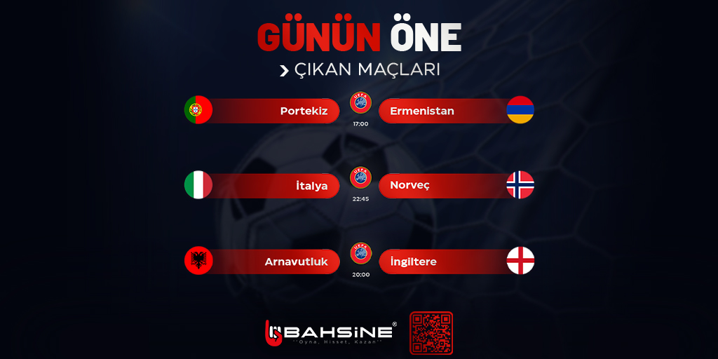 BahsinePro's tweet photo. ⚽️Sahadaki her gol, Bahsine Pro’da sizin kazancınız!
👑Heyecanı maksimuma çıkarın, kazancı Bahsine Pro ile güvenceye alın🩵

#BahsinePro #Portekiz #Ermenistan #İtalya #Norveç #Arnavutluk #İngiltere

🐤Güncel Giriş: https://t.co/JKcPMMWiqp 🐤Telegram: https://t.co/6Jw16WE34U https://t.co/qdNXZAkNFi