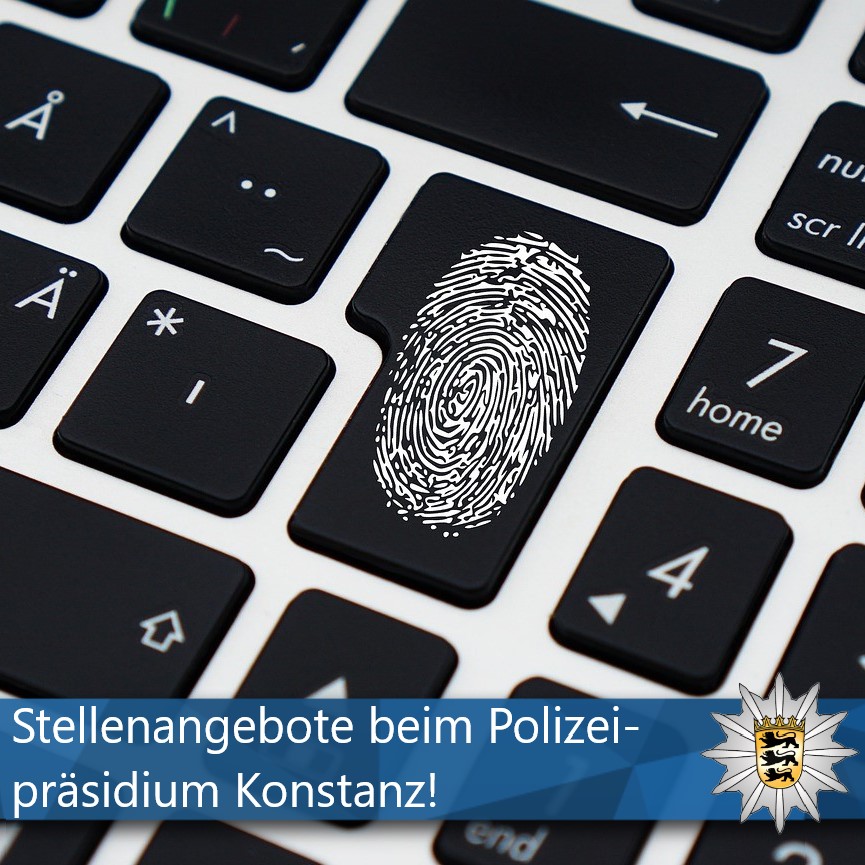 ✏️  STELLENAUSSCHREIBUNG ✏️ 

🔸  Sachbearbeiter/in (m/w/d) im Tätigkeitsbereich der operativen verfahrensübergreifenden Analyse, in Rottweil: sohub.io/n8s2

🔸  Beschäftigte/r (m/w/d) bei der Verkehrspolizeiinspektion, in Mühlhausen-Ehingen: sohub.io/flje