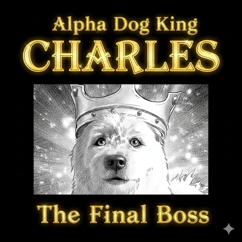 Alpha Dog - King Charles
CHARLES
Alpha Dog King Charles: The Final Boss! 💥👾
Make CHARLES great 💎💪📈

LAUNCH : pumpfun 12:00 PM UTC on November 13, 2025
Join the community and don’t miss out on CHARLES!
website : kingdogcharles.shop
community :
x.com/i/communities/…