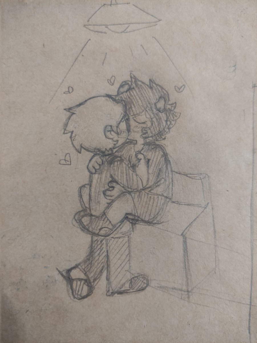 ectoReef's tweet image. Finally picked up a pen(cil) after n months 🤸

Also been thinking about #davekat recently. I think i want to make a print of this