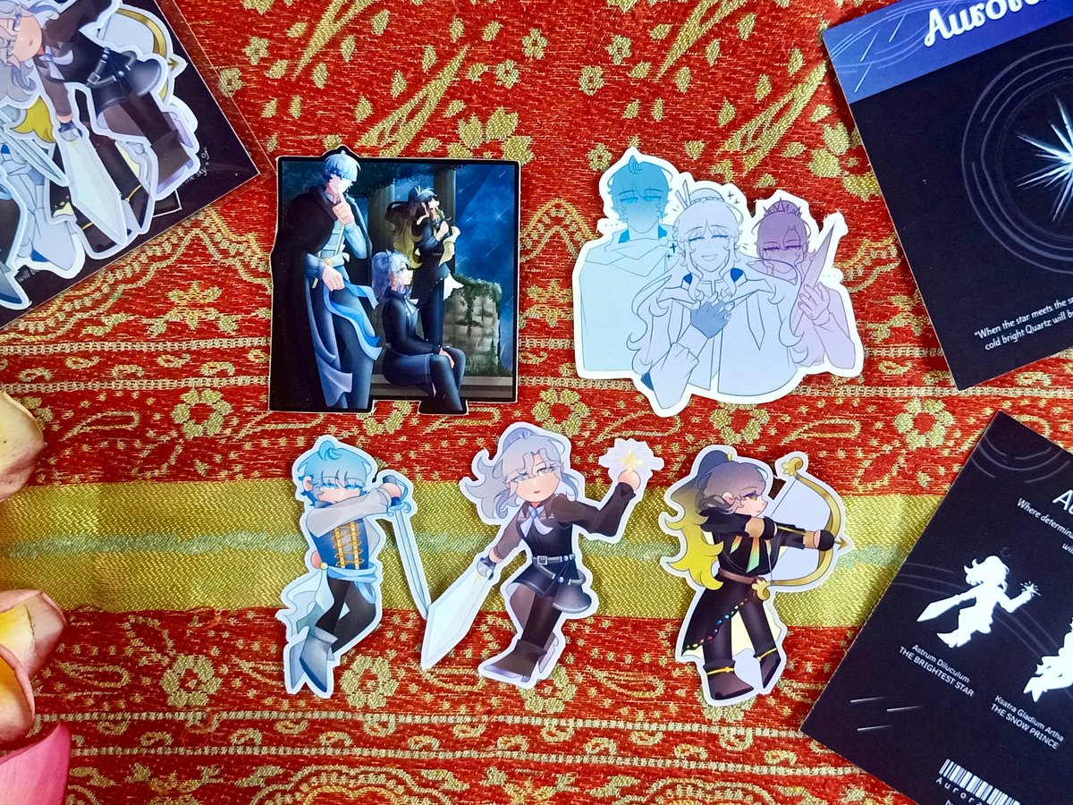 archv_skylos's tweet photo. @foxkitashin OC mentioned!!!! Aku ada sticker OC"ku nih kakk 😋! Ada bundle trio dan OCTP!!! Boleh banget nih mampir ke boothku (BWWTSPP R35-36) saat OTS nanti. Atau juga ingin PO, boleh reply/DM @skylosnhpt yaa 🤩! https://t.co/vvvBd8zX9Z