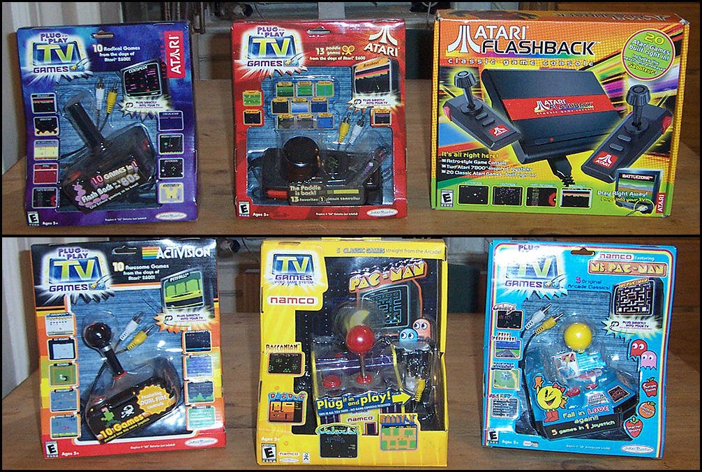 Atariboy1's tweet image. FUN FACT: Was Awesome to see JonTron using photo I took of my box Plug and Play from Aug 8, 2005 on my old Deviantart page title 'Plug And Play Games Roundup'

video link - at 0:59 mark:

youtu.be/jHepjitYJmM?si…