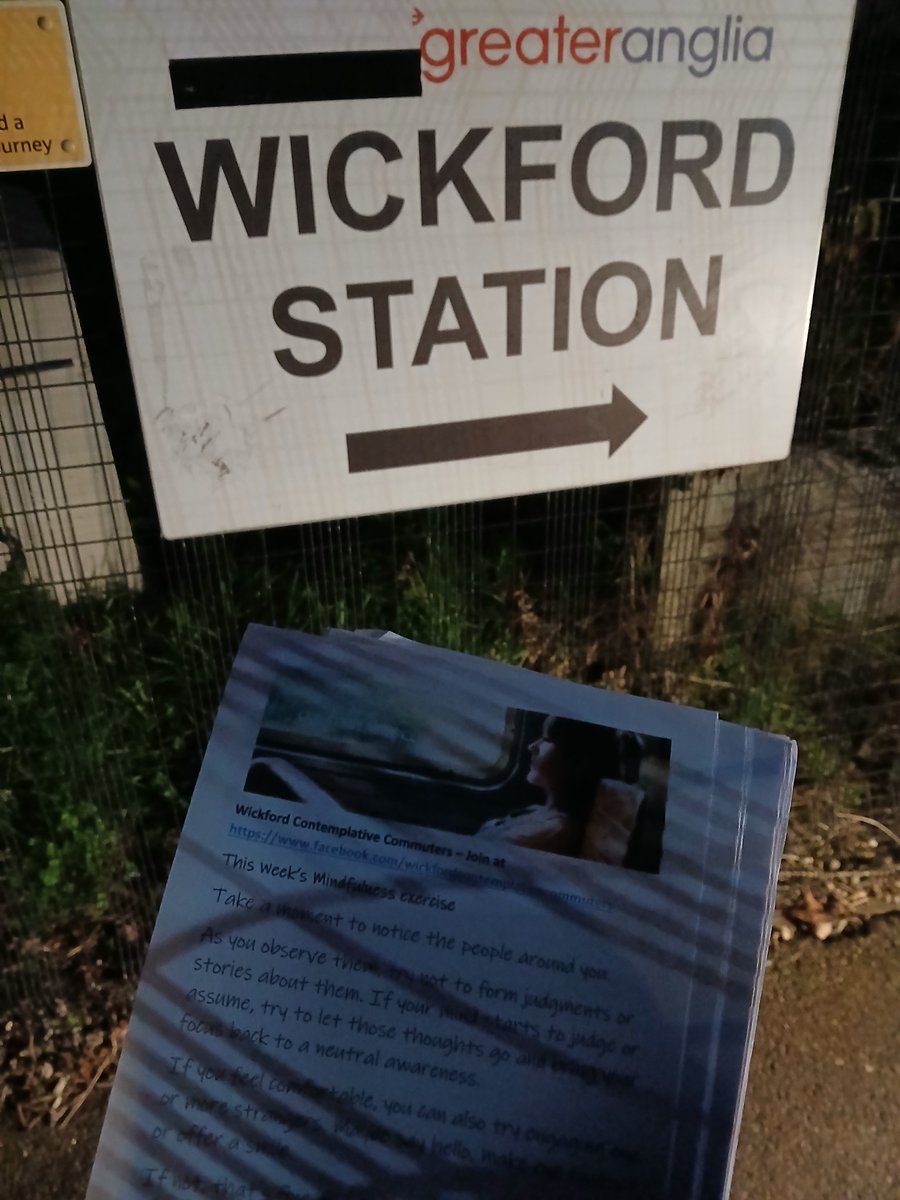 Another positive morning at Wickford Station. Good to catch up with some people I hadn't seen for a while. Find out more at facebook.com/share/1FBa8bLd…