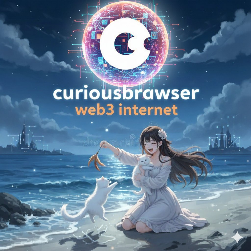 Amekity's tweet photo. 🌊 @curiousbrowser takes us to the future of the web3 internet!
Stunning night scenes, glowing digital logos, and a whimsical twist with a girl and a white cat by the sea. Technology meets serenity. 💡✨
#Web3 #FutureInternet #curiousbrowser #TechArt https://t.co/NLV3LcCtBn