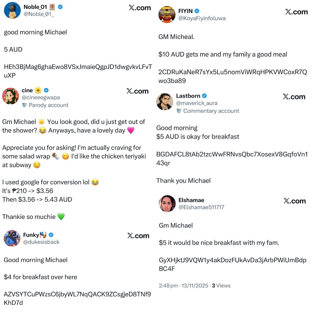 I’ll send all of you the money now! 

Much love 💚

<a href="/Noble_01_/">NOBLE</a> <a href="/KoyaFiyinfoluwa/">FIYIN</a> <a href="/cineeegwapa/">cine 🌼🟡</a> <a href="/maverick_aura/">Lastborn</a> <a href="/dukesisback/">Funky🎭</a> <a href="/Elshamae511717/">Elshamae 🟡</a>