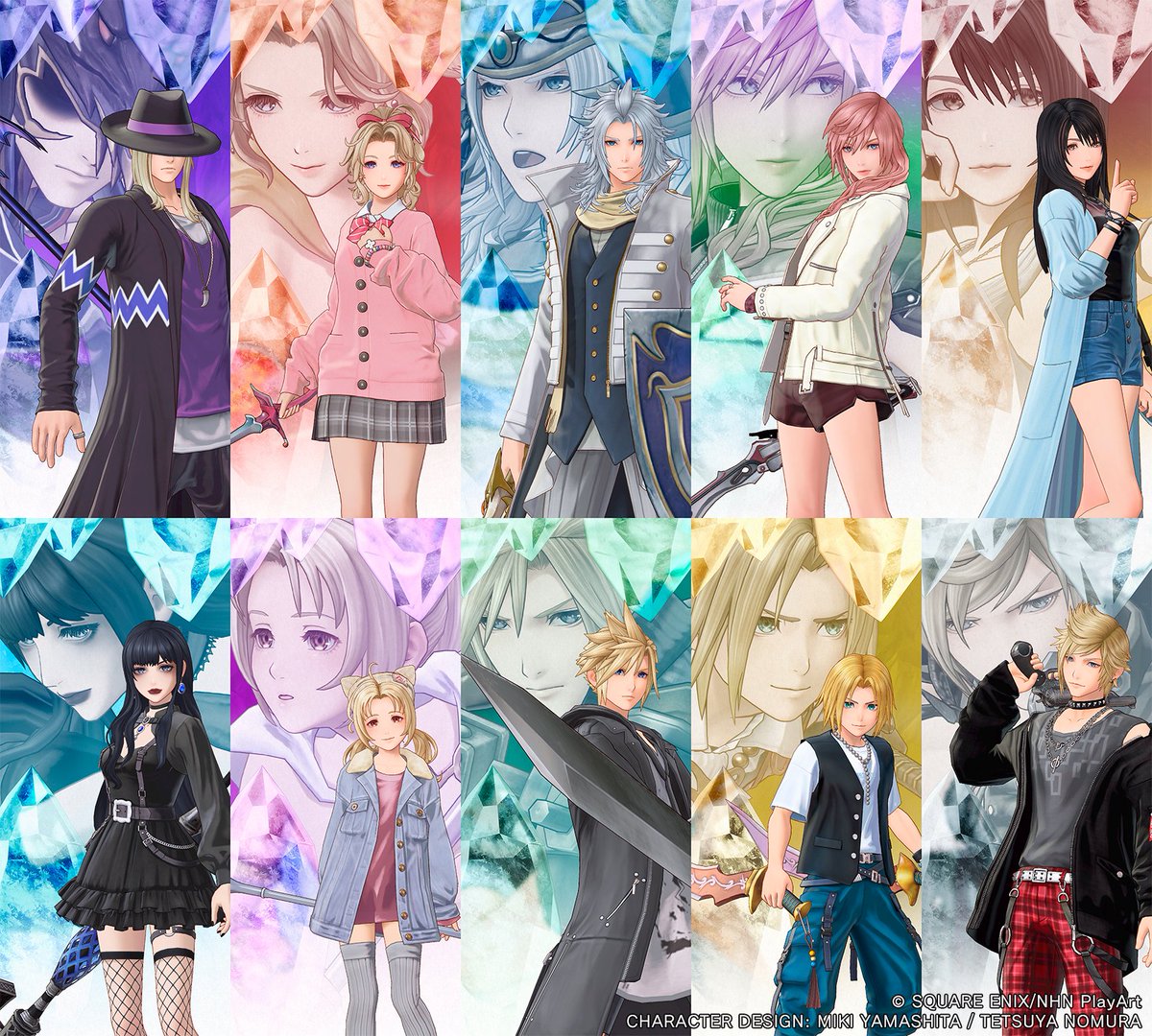 【クローズドβテスト7日目スタート！】
CBT7日目がスタートしました！🌟
残すところあと2日！

お気に入りのキャラクターと
出会うことはできましたか？👀
より上のランクを目指し、バトルに出撃しましょう！

#DDFF #ディシディア #ディシディアCBT