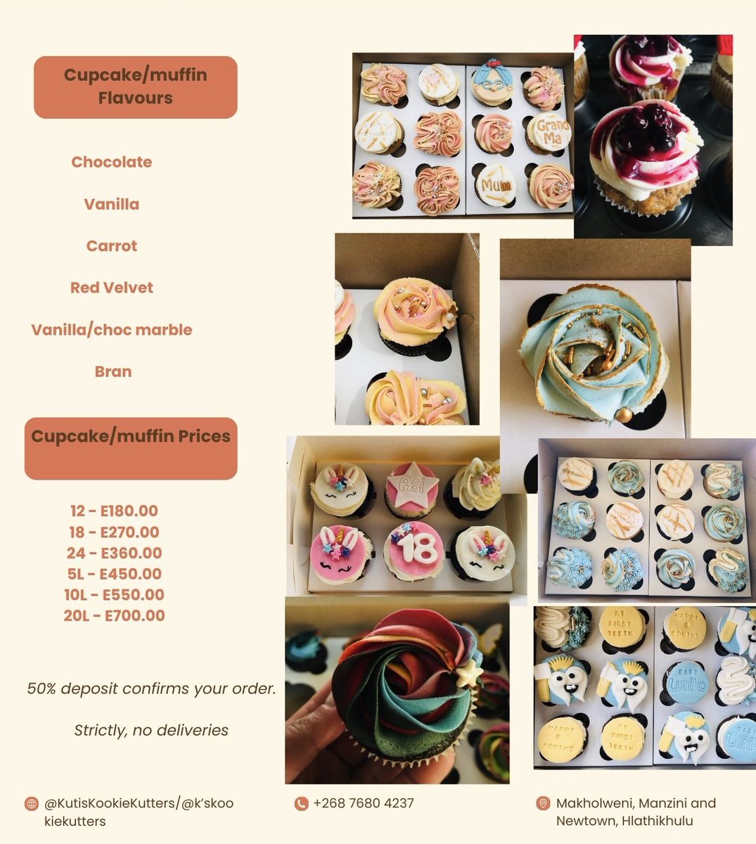 Kwanda_m_'s tweet image. #Cupcakes #Bluey #KutisKookieKutters