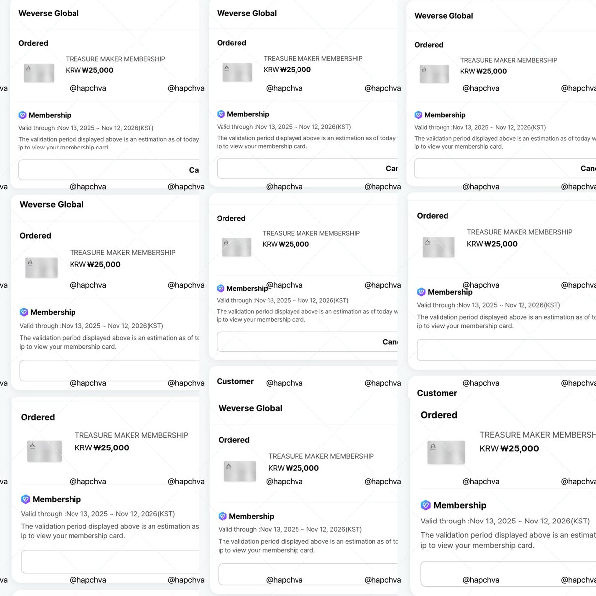 hapchva's tweet image. รับกด membership สำหรับกดบัตรคอนไทยค่ะ

เรทวันนี้ (13/10) — 565 b 💖

🪷 ลง pre-sale ฟรี 
🪷 ใช้ยูสลูกค้ากด หรือร้านสมัครใหม่ให้ฟรี
🪷 กรณีรับหลายแอคนำไปเปิดหาร มีบริการ otp จ่ายเพิ่มเบอร์ละ 15

#PULSE_ON_IN_BANGKOK #ตลาดนัดtreasure #ตลาดนัดเด็กสมบัติ