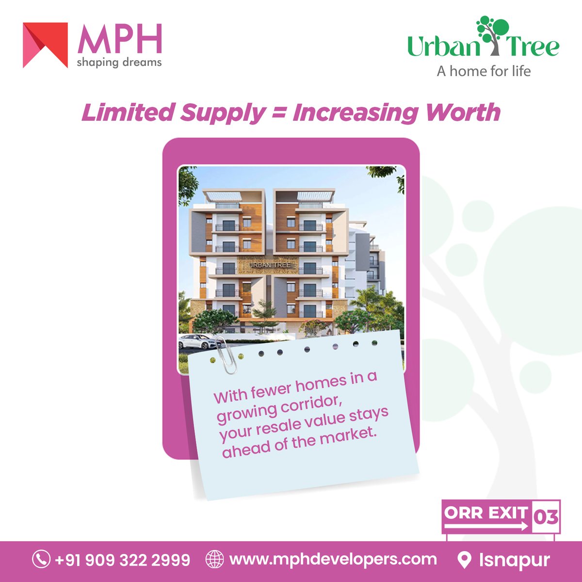 developers_mph's tweet image. Dream homes for modern living.
Comfort, class &amp;amp; community — all at MPH Homes.

Call: +91 909 322 2999
Visit: mphdevelopers.com

#MPHHomes #DreamHome #SmartLiving #ModernHomes #QualityConstruction #CompactCommunity #AffordableLuxury #HomeGoals #RealEstate #HappyLiving
