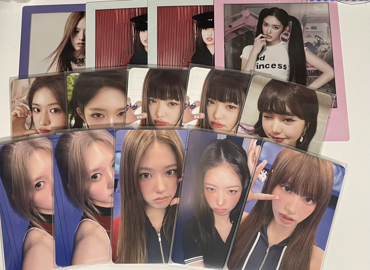ソニミュの大量届いた〜✨️
封入ユジン多くて泣いた😭😭😭